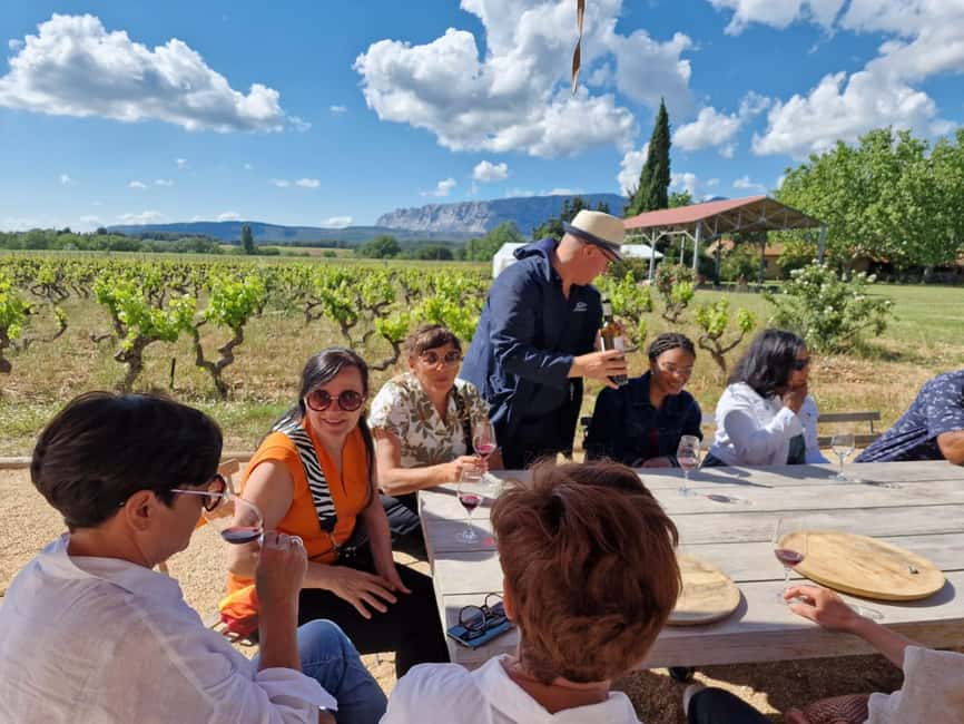 From Aix-en-Provence: Half-day Wine Tour Cezanne Countryside - Key points at a glance