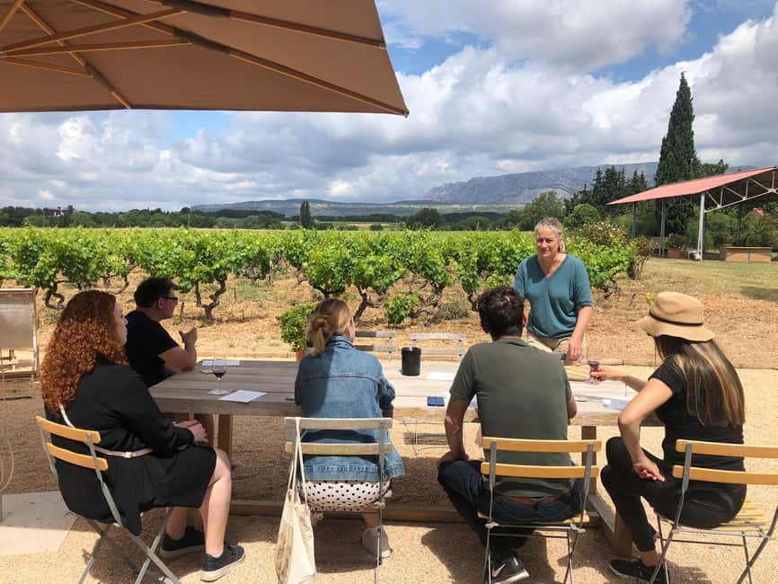 From Aix-en-Provence: Half-day Wine Tour Cezanne Countryside - The Aix meeting point and the 30-minute drive