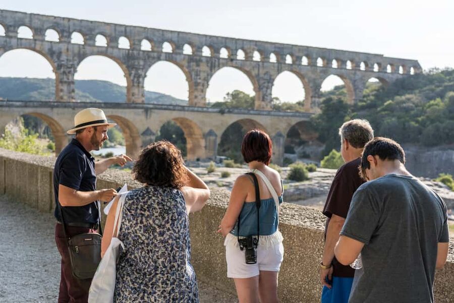 From Aix-en-Provence: Provence Region Tour with Wine Tasting - The Pont du Gard, Rome’s waterway in the countryside