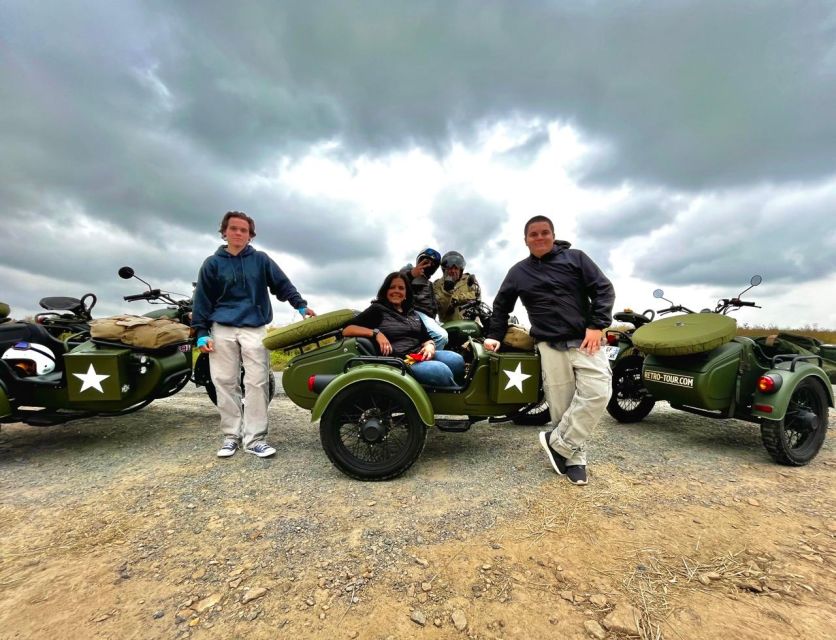 From Bayeux: Half-Day Normandy WWII Sidecar Tour - Longues-sur-Mer battery: guns, cliffs, and time to walk