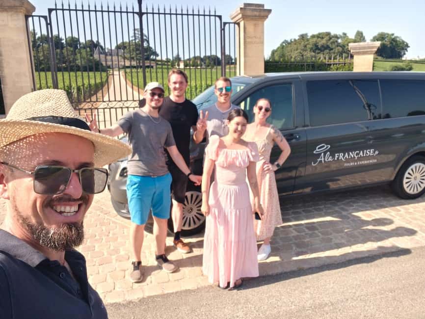 From Bordeaux: Afternoon Saint-Emilion Wine Tasting & snack - From Quinconces Square to Saint-Émilion