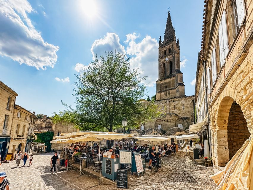 From Bordeaux: Saint-Emilion Guided Wine Tasting Tour - Saint-Émilion village: stone lanes, church ruins, and limited free time