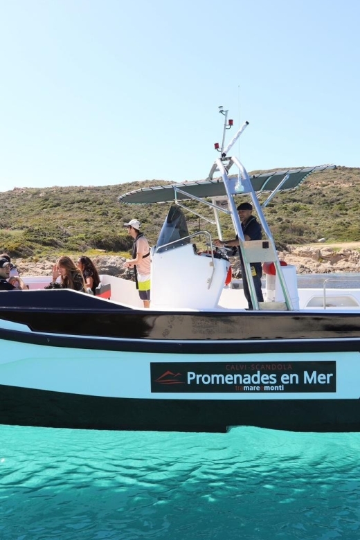 From Calvi: 2-Hour Sunset Cruise to Revellata Peninsula - The ride toward Revellata Peninsula