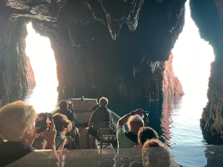 From Cargèse : The Calanques of Piana - A cold drink at the end