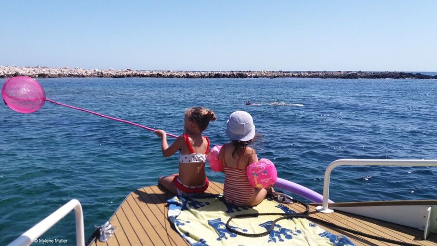 From Juan les Pins: Private French Riviera Solar Boat Cruise - Leaving Juan-les-Pins Marina