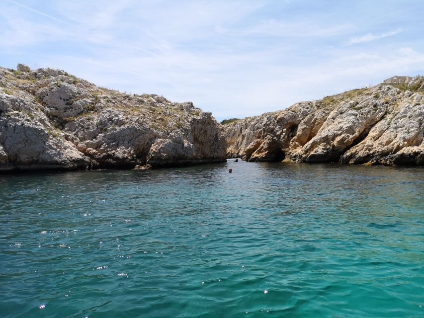 From Marseille: Frioul Islands Boat Tour - The swimming stop and natural coves