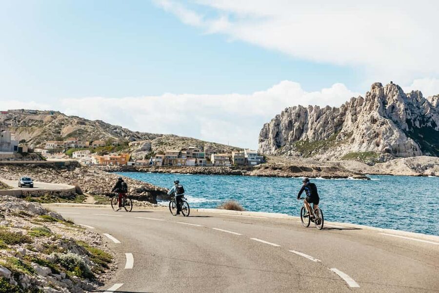 From Marseille: Guided E-Bike Tour to Calanque de Sormiou - From Pointe Rouge into the Calanques
