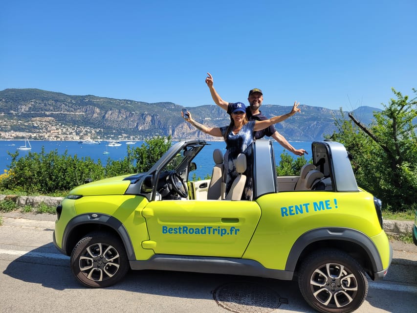 From Nice: Drive a convertible along the coast and visit Èze - Returning to Nice by the Middle Corniche