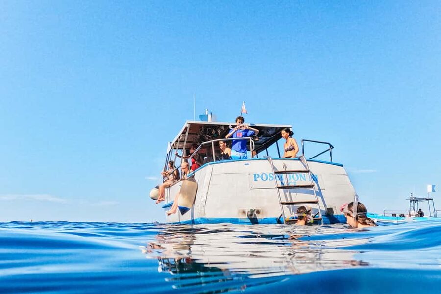 From Nice: French Riviera Swimming and Snorkeling Cruise - Leaving Nice by wooden boat
