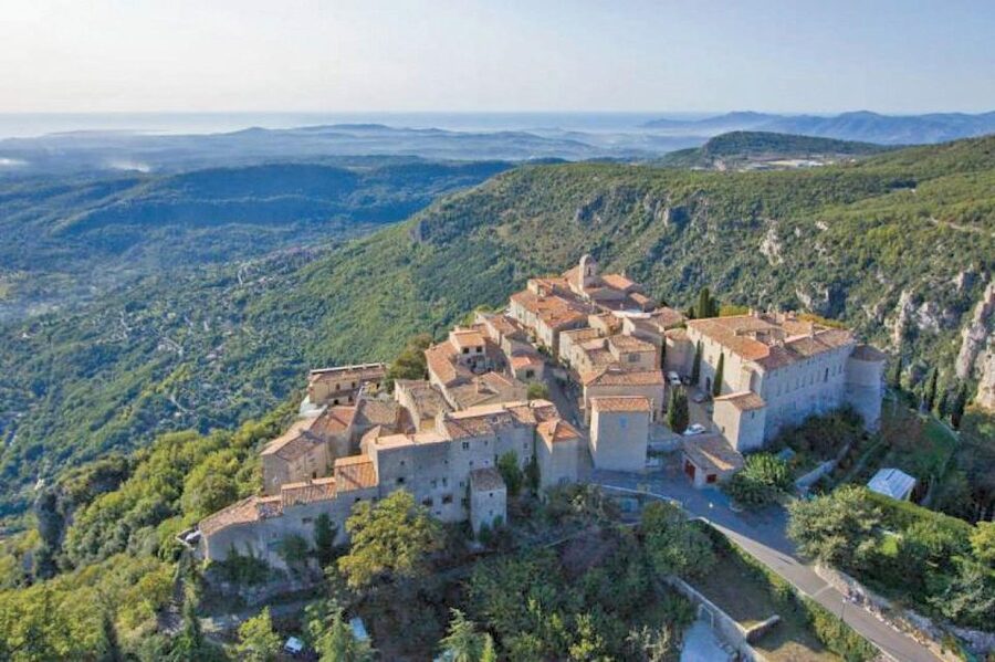 From Nice : Gourdon, St-Paul de Vence, Tourettes & Grasse - Gourdon: the view comes first