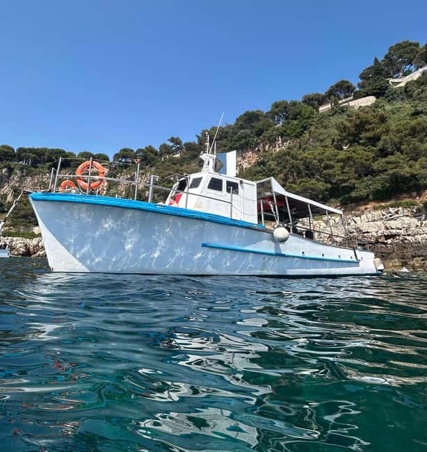 From Nice: Villefranche Bay Swimming & Snorkeling Boat Tour - Leaving Nice harbor for the open coast