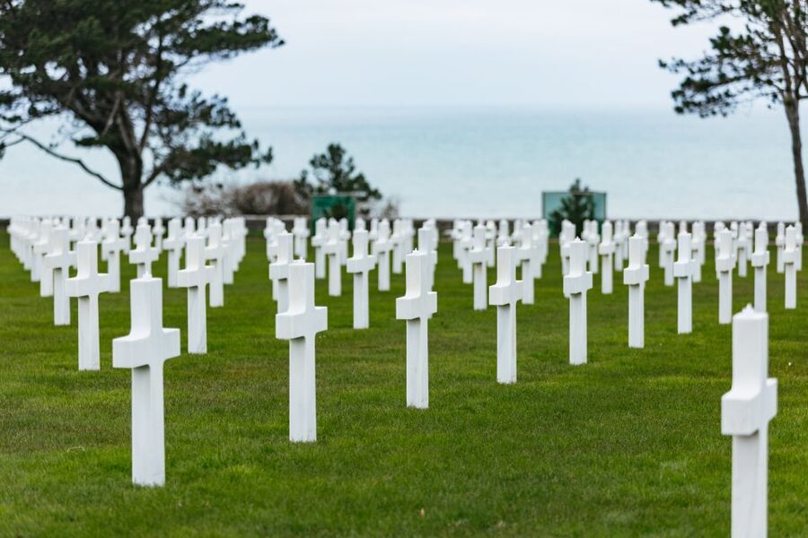 From Paris: Normandy D-Day Landing Beaches Full-Day Tour - Omaha Beach at low tide