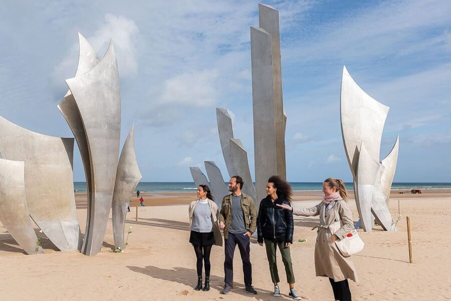 From Paris: Normandy Landing Beaches D-Day Tour by Minibus - Omaha Beach, Where the Story Turns Personal