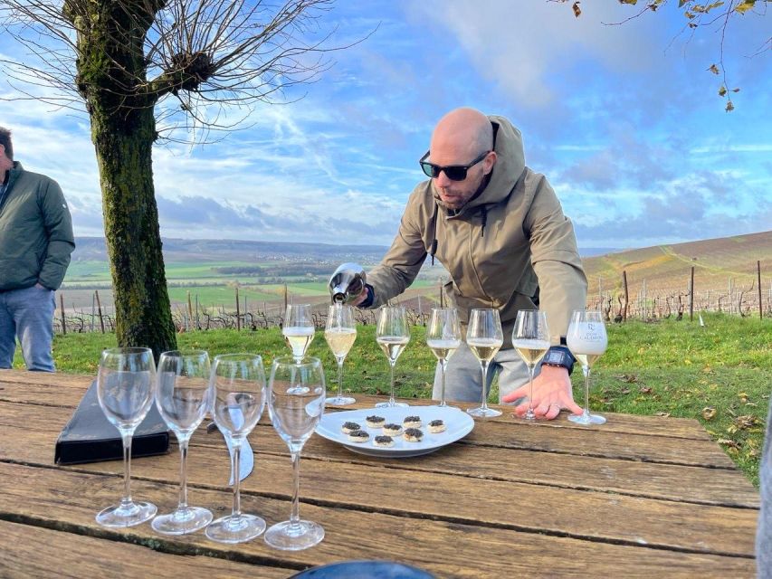 From Paris: Reims and Champagne Tasting Full-Day Tour - Lunch in Épernay, with Champagne on the table