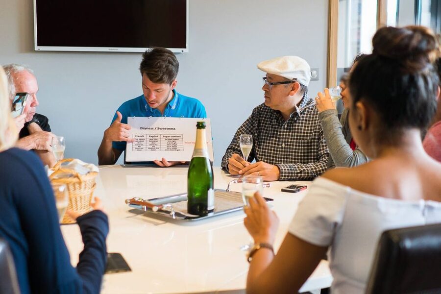 From Paris: Small-Group Champagne Day Trip with Six Tastings - Nicolas Feuillatte shows Champagne at industrial scale