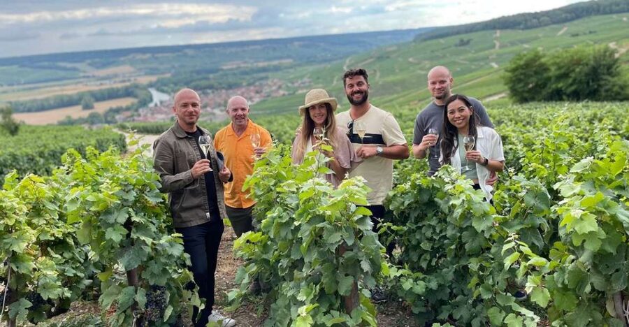 From Paris: Small-Group Champagne Tour with 3-Course Lunch - Comparing Large Production With a Family Estate