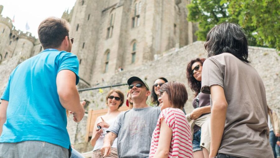 From Paris: Small-Group Mont St Michel Tour & Cider Tasting - Entering the Benedictine abbey