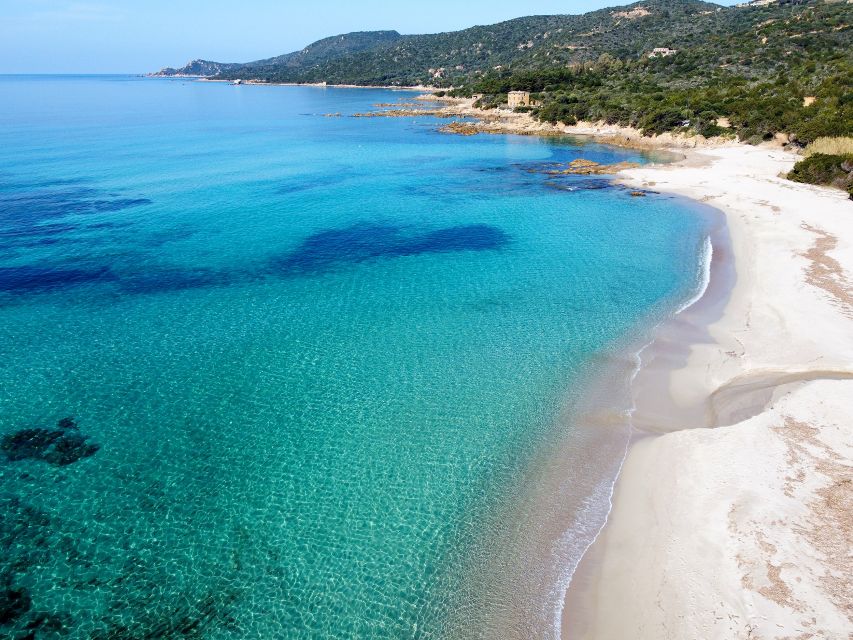 From Porticcio: Speedboat Tour to Cupabia Beach with Stops - Racing south from Porticcio on a compact RIB