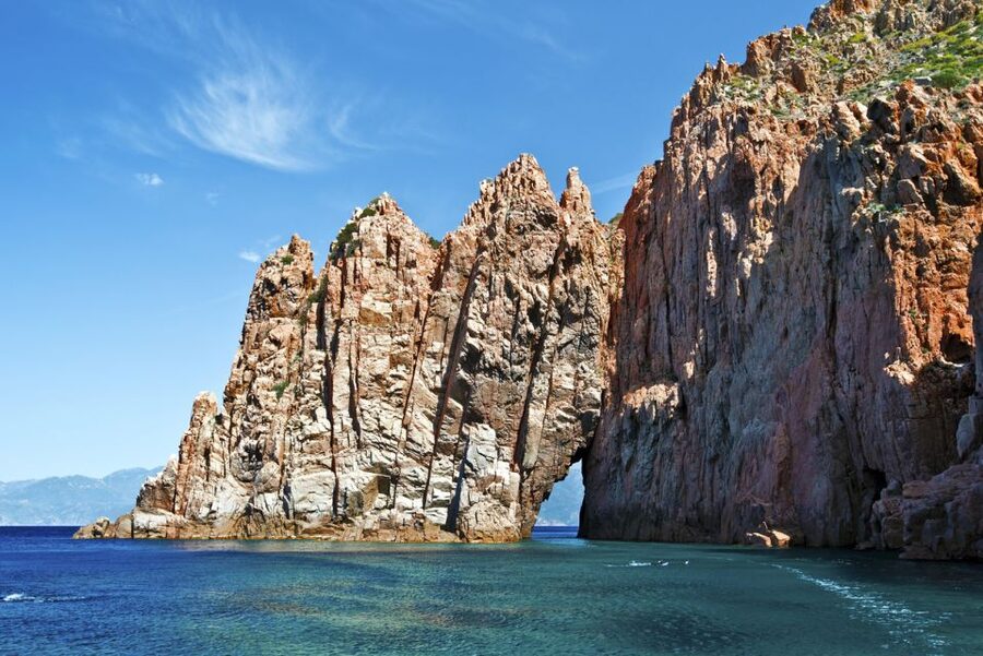 From Sagone/Cargèse: Piana, Scandola, Girolata Boat Tour - Scandola Nature Reserve from the water