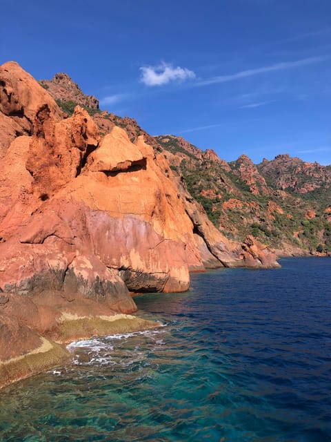 From Sagone/Cargèse: Scandola and Calanques de Piana Cruise - Girolata, a 30-minute pause by the sea