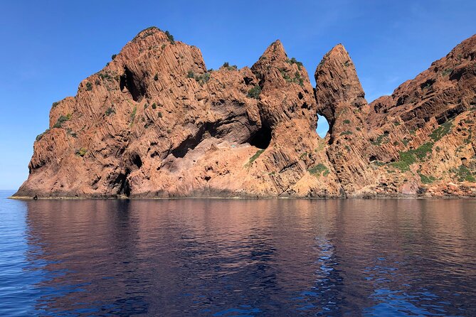 From Sagone/Cargèse: Scandola Calanques Piana Girolata Swimming - The Gulf of Porto and Piana’s red rock