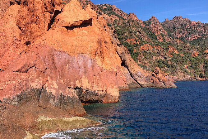 From Sagone/Cargèse: Scandola Girolata Calanques Piana Snorkeling - The boat ride: lively, close to the water, and sometimes fast