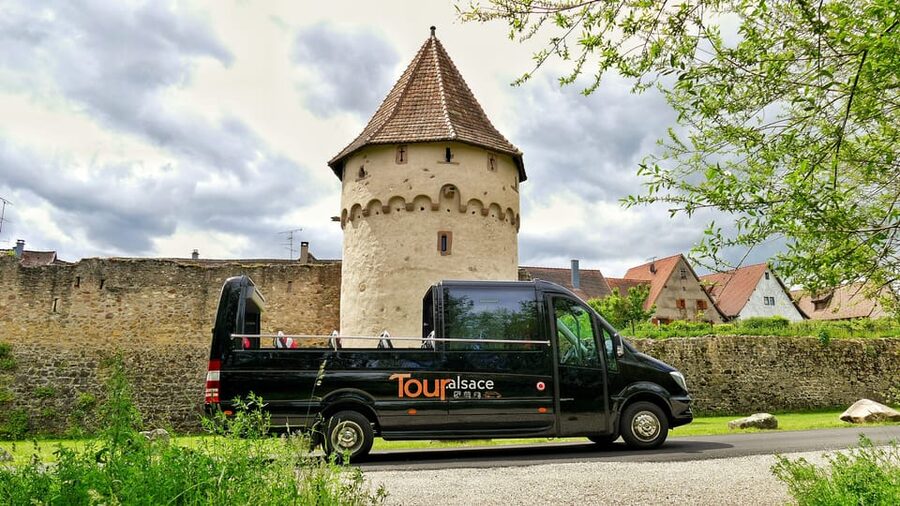 From Strasbourg: Medieval Villages & Wine Tasting Day Trip - From Strasbourg to Bergheim and Ribeauvillé