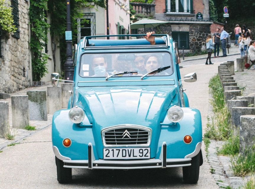 Guided Tour of Paris in Classic Convertible - Montmartre, Sacré-Coeur, and the artistic side of Paris