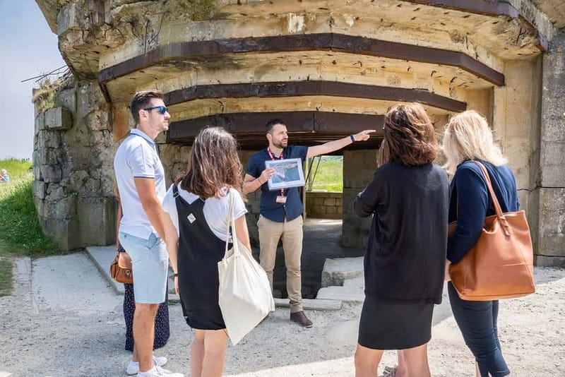 Guided Tour of the Landing Sites and the Memorial of Caen - Lunch at Les Pommiers gives the day a needed pause