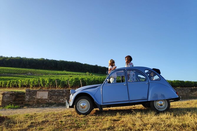 Half-day guided tour on the Burgundy wine Route in a classic car - Key points at a glance