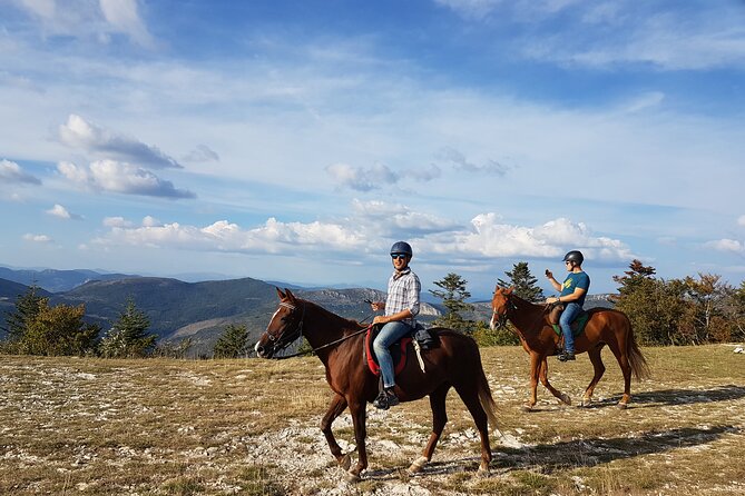 Horse ride in Haute Provence Luberon and Forcalquier - A ride suited to beginners, with sensible limits