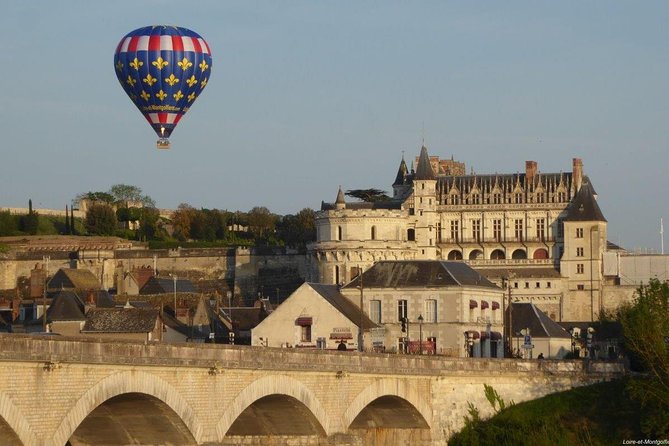 Hot Air Balloon Flight over the castle of Chenonceau / France - A closer look at the itinerary over Chenonceau