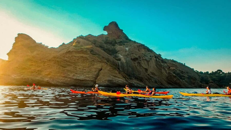 La Ciotat: Calanques National Park Guided Kayak Tour - Île Verte, the first major view