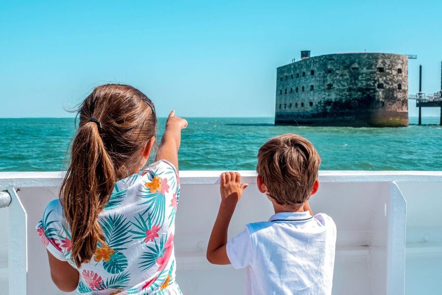 La Rochelle: Boat trip to Fort Boyard (2h00) - Leaving La Rochelle from the Old Port