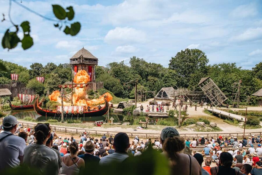 Les Epesses: Puy du Fou Theme Park 1-Day Entry Ticket - The four villages and 150 hectares of walking