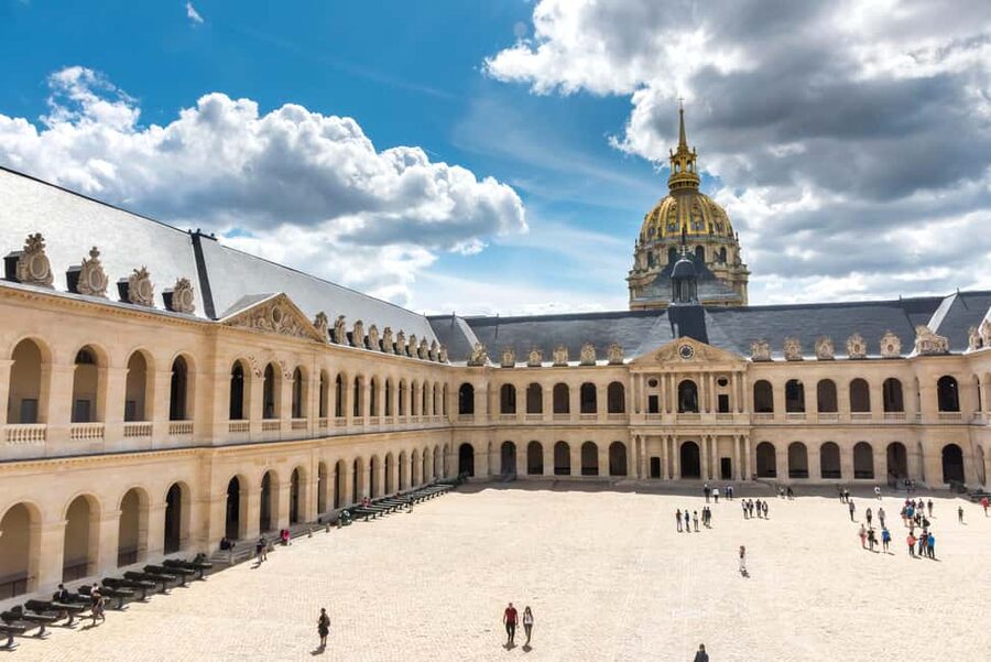 Les Invalides: Napoleon's Tomb & Army Museum Entry - The golden dome and Napoleon’s final resting place