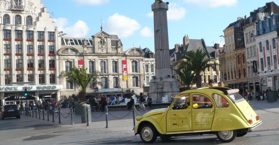 Lille Driving Tour by Convertible Citroen 2CV - Key points to know before booking