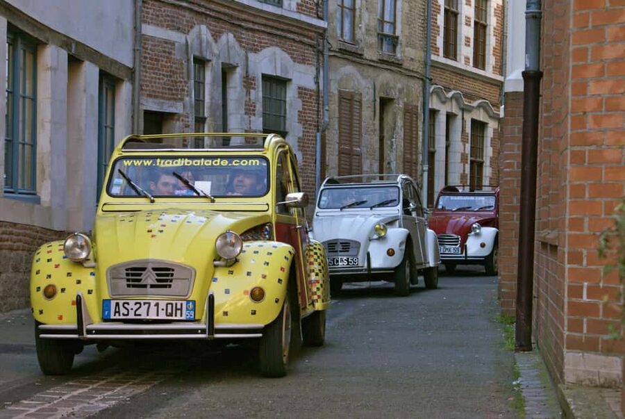 Lille Driving Tour by Convertible Citroen 2CV - Why the 2CV makes Lille feel different