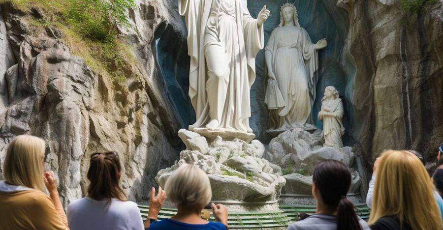 Lourdes: Sanctuary Guided Walking Tour - Bernadette’s story at the Grotto