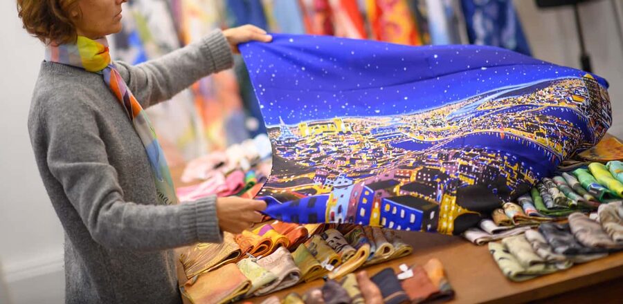 Lyon: Create your own traditional Lyonnais silk square - Is $169 a fair price?