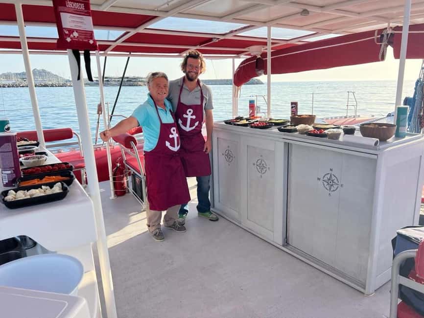 Marseille : Calanques Catamaran Cruise with Lunch & Wine - Key points to know before booking