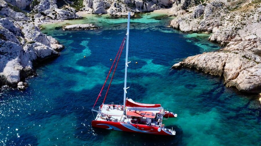 Marseille : Calanques Catamaran Cruise with Lunch & Wine - What the sailing route really means