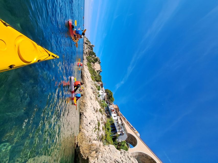 Marseille: Côte Bleue Calanques Half-Day Kayak Tour - The safety briefing before you launch