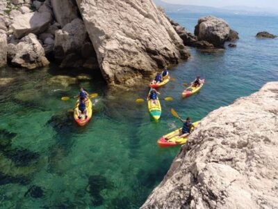 Côte Bleue Calanques Half-Day Kayak Tour