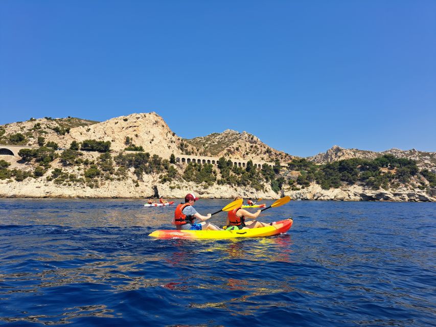 Marseille: Côte Bleue Calanques Half-Day Kayak Tour - The beach break and the chance to swim