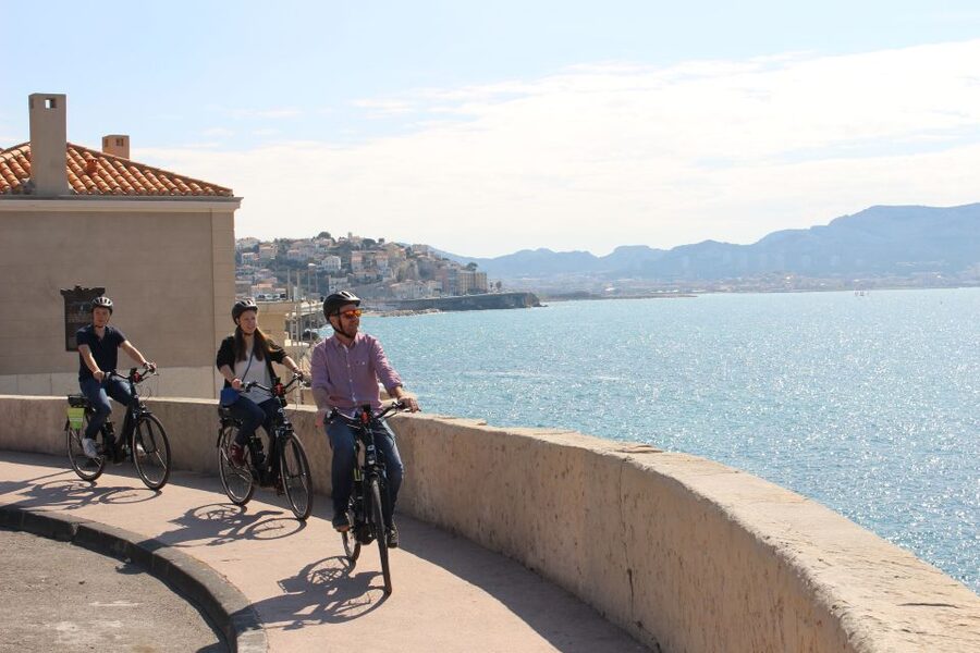 Marseille: E-bike Virtual Guided Tour - Pharo Palace and the first sea views