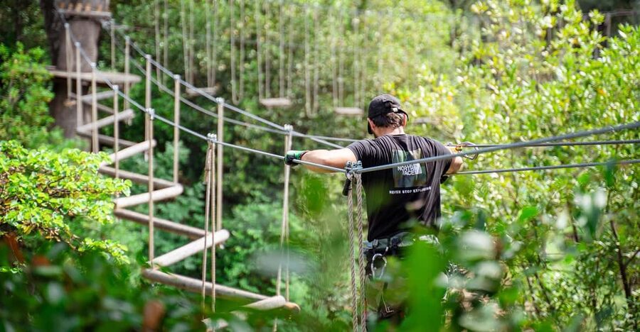 Marseille: Ecopark Adventures Treetop Adventure - The Minipark for Children Ages 2 to 4