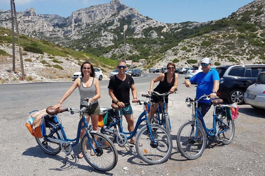 Marseille: Full-Day Guided E-Bike Coast & Calanques Tour - Following the Corniche to Prado Beach
