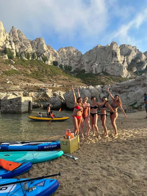 Marseille: stand-up paddle tour - discover the calanques - What the $53 price includes