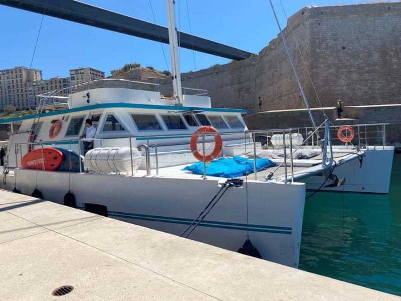 Marseille: Sunset catamaran cruise, buffet & drinks - Key points to know before boarding